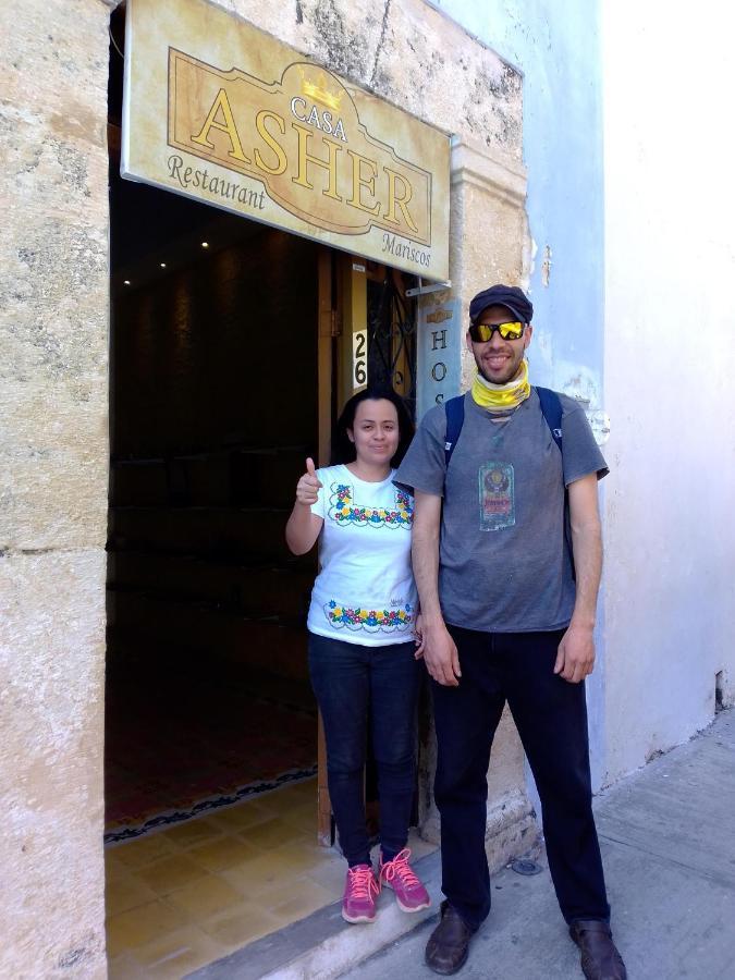 Hostal Casa Asher 坎佩切 外观 照片